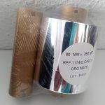 RIBBON ORO MATE 80X250 1" OUT-P